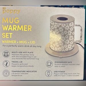 ☕️Mug warmer set flowers🌺